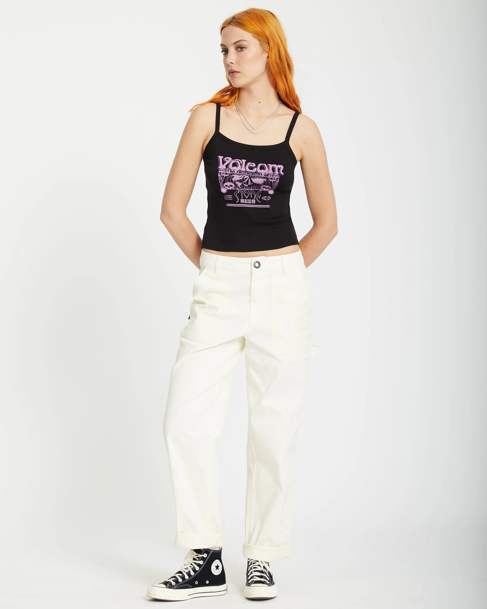 1991 Strappy Tanktop - BLACK