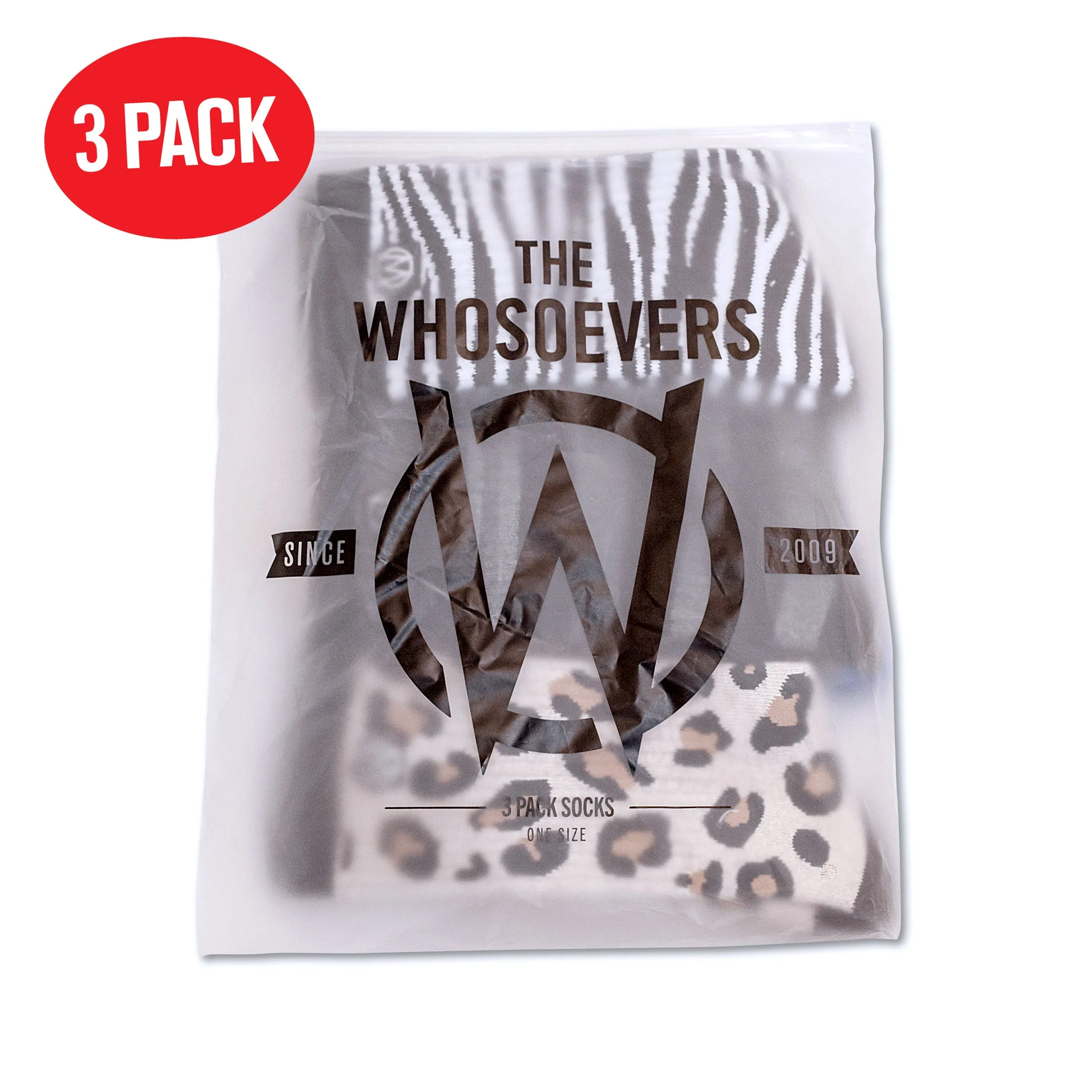 3 Pack Socks
