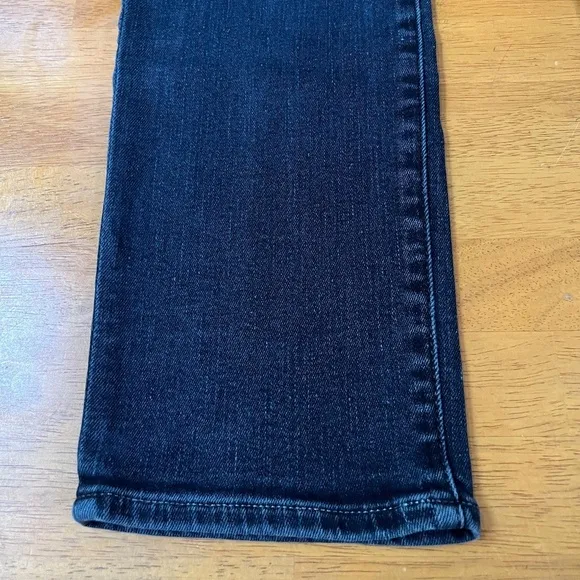 7 For all Mankind Kimmie Straight Leg Jeans Classic Skinny Dark Blue, Size 31