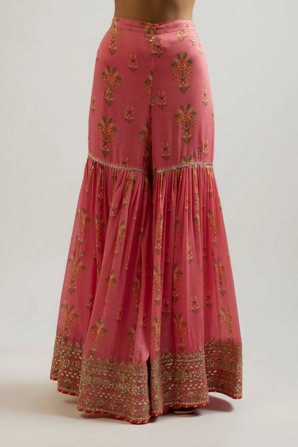 Advika Strappy Sharara Set