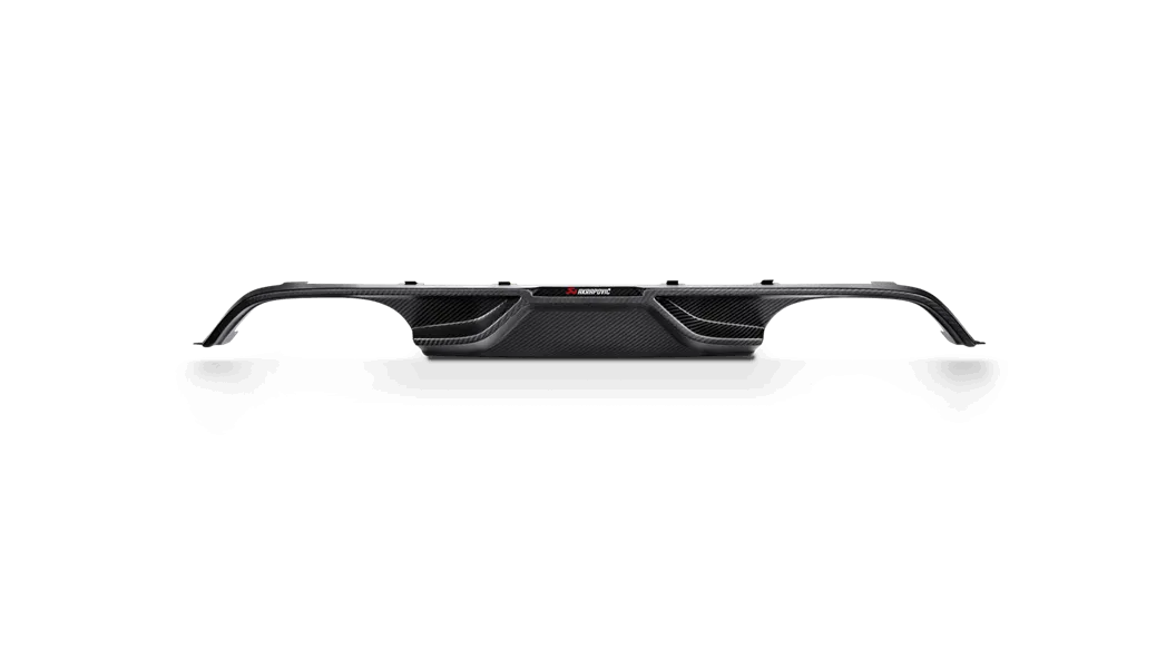 Akrapovic F8X M3 / M4 Rear Carbon Fiber Diffuser - Matte