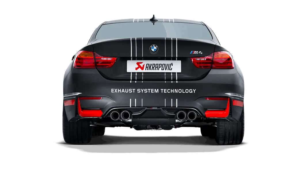 Akrapovic F8X M3 / M4 Rear Carbon Fiber Diffuser - Matte