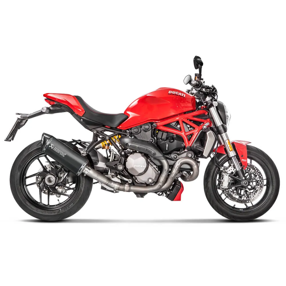 Akrapovic Titanium Silencer Slip-On Kit S-D12SO8-RTBL