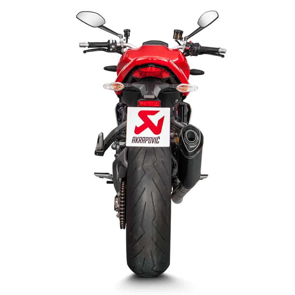 Akrapovic Titanium Silencer Slip-On Kit S-D12SO8-RTBL
