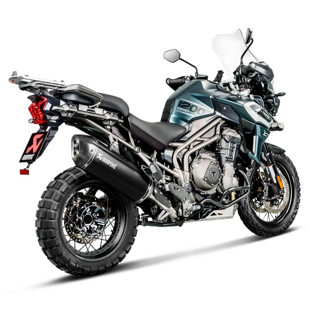 Akrapovic Titanium Silencer Slip-On Kit S-T12SO1-HAFTBL