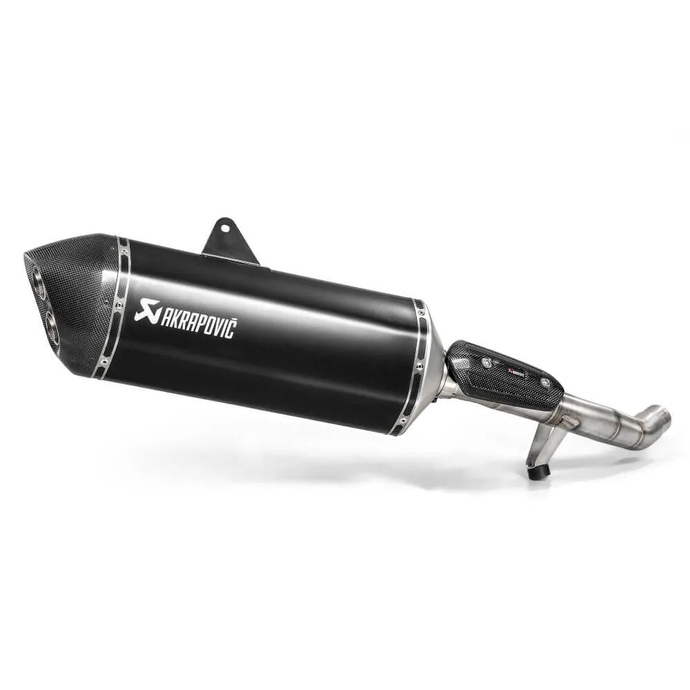 Akrapovic Titanium Silencer Slip-On Kit S-T12SO1-HAFTBL