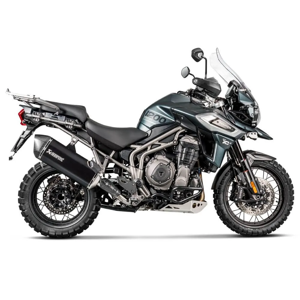 Akrapovic Titanium Silencer Slip-On Kit S-T12SO1-HAFTBL