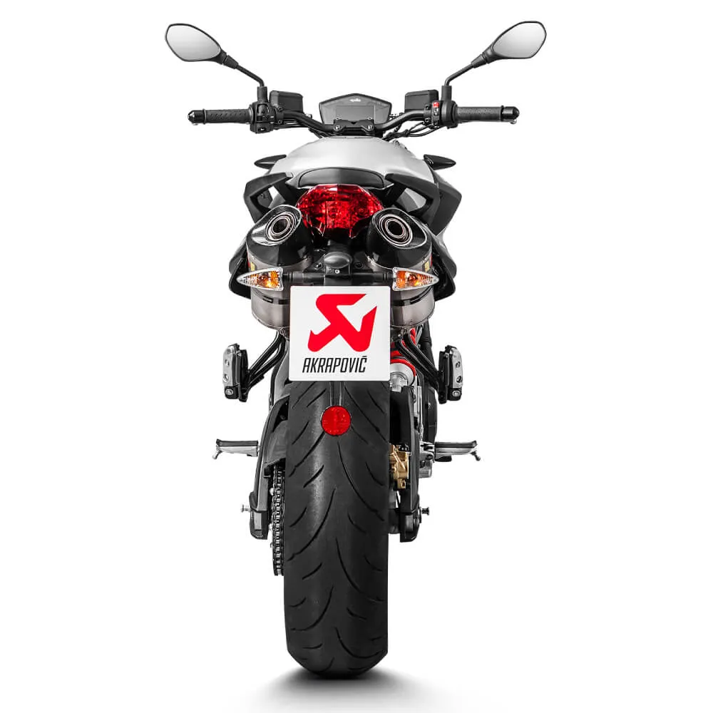 Akrapovic Titanium Twin Silencer Slip-On Kit S-A9SO1-HDT
