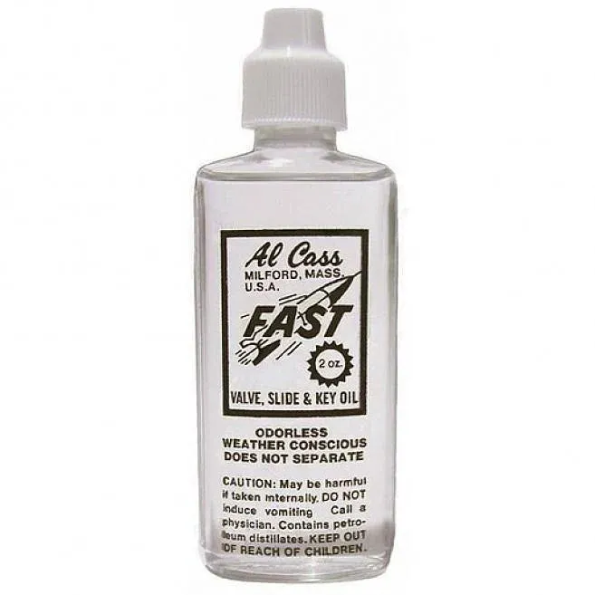 Al Cass valve slide and key oil