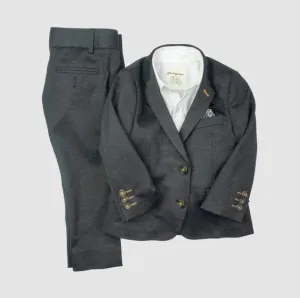 Appaman Charcoal Stretchy Mod Suit