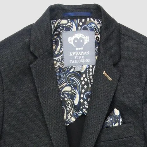 Appaman Charcoal Stretchy Mod Suit