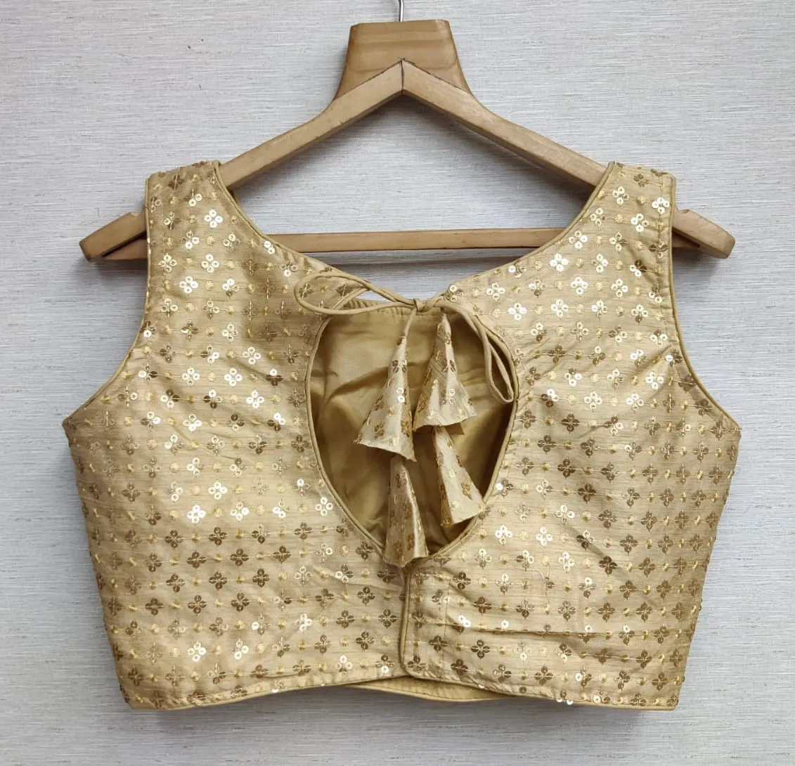 Bangalori Silk Sequins Blouse