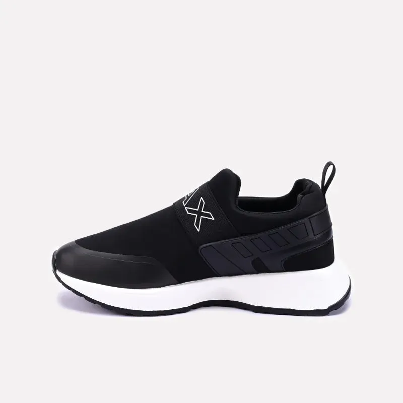 Black Casual Chic Sneakers 0120557