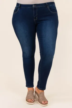 Call Me Crazy Jeans, Dark Wash