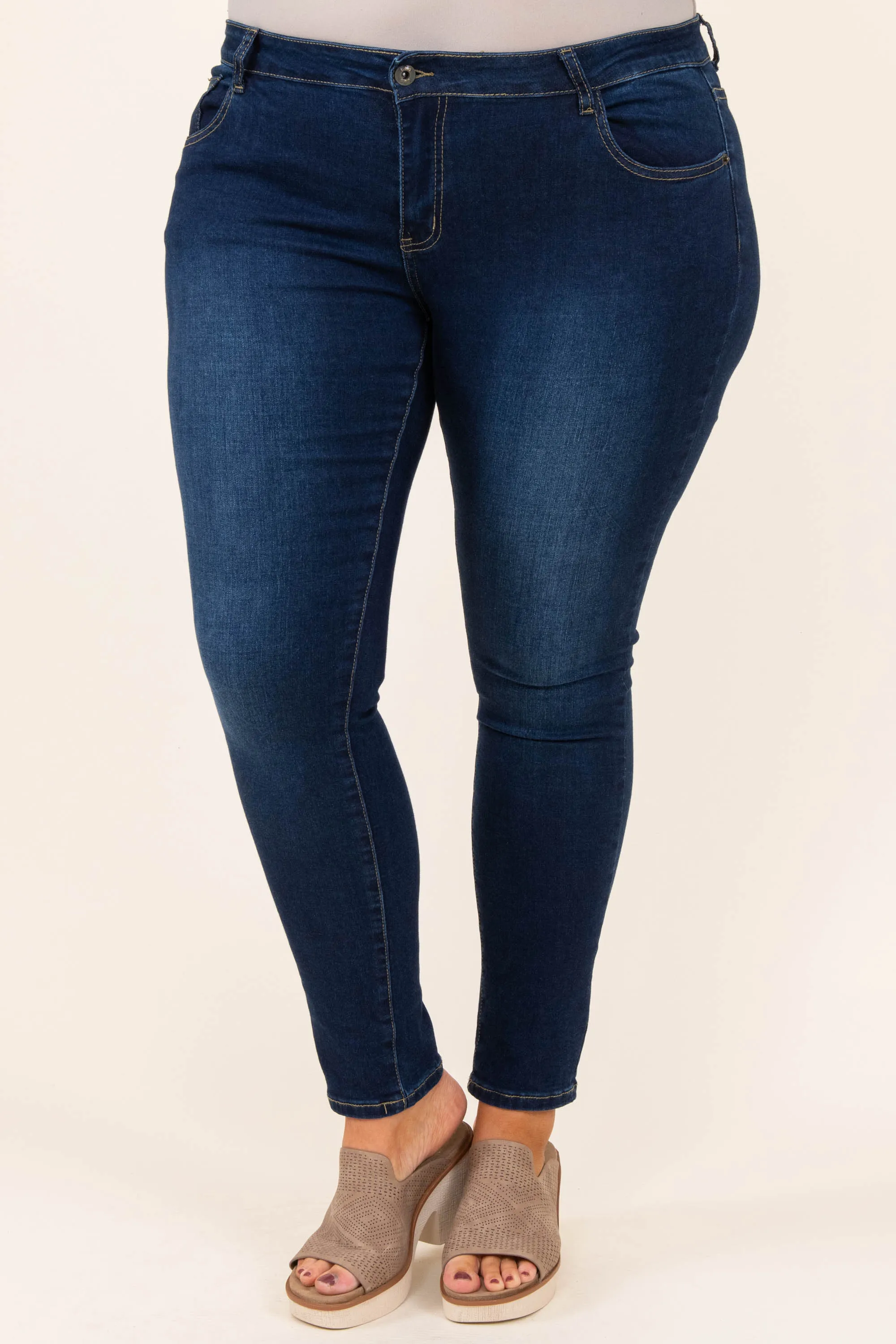 Call Me Crazy Jeans, Dark Wash