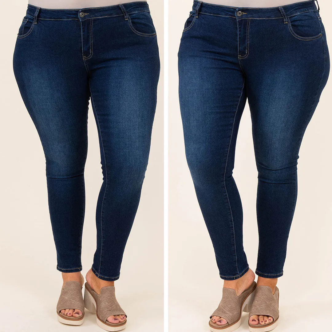 Call Me Crazy Jeans, Dark Wash