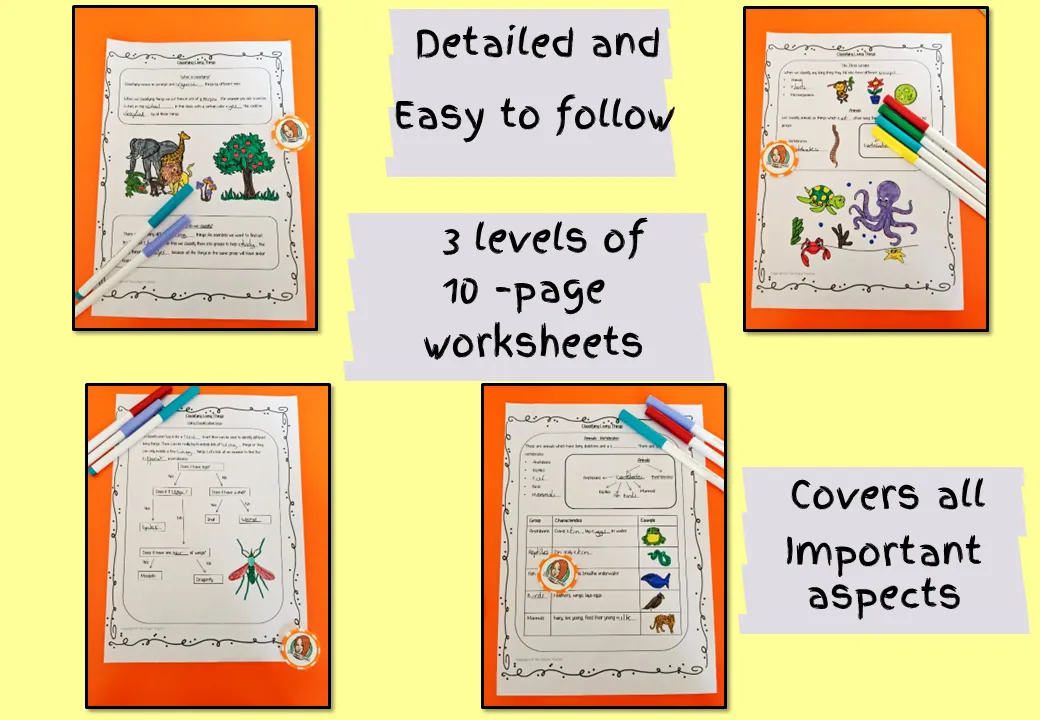 Classifying Living Things Lesson