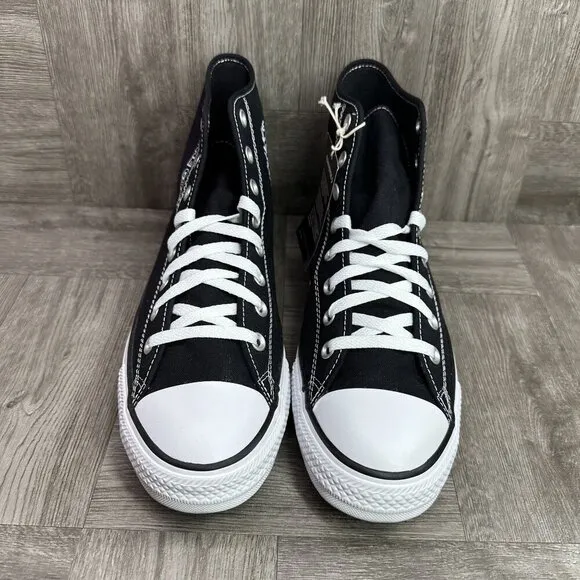 Converse CTAS By You Stay Positive Men's 10.5 Black Hightop Shoes