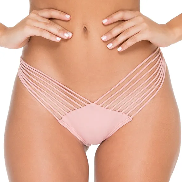 COSITA BUENA - Strappy Brazilian Ruched Back Bottom-VCC