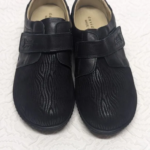 DAVID TATE | Italian Leather Evita Slip On sz 9