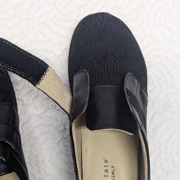 DAVID TATE | Italian Leather Evita Slip On sz 9
