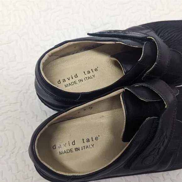 DAVID TATE | Italian Leather Evita Slip On sz 9