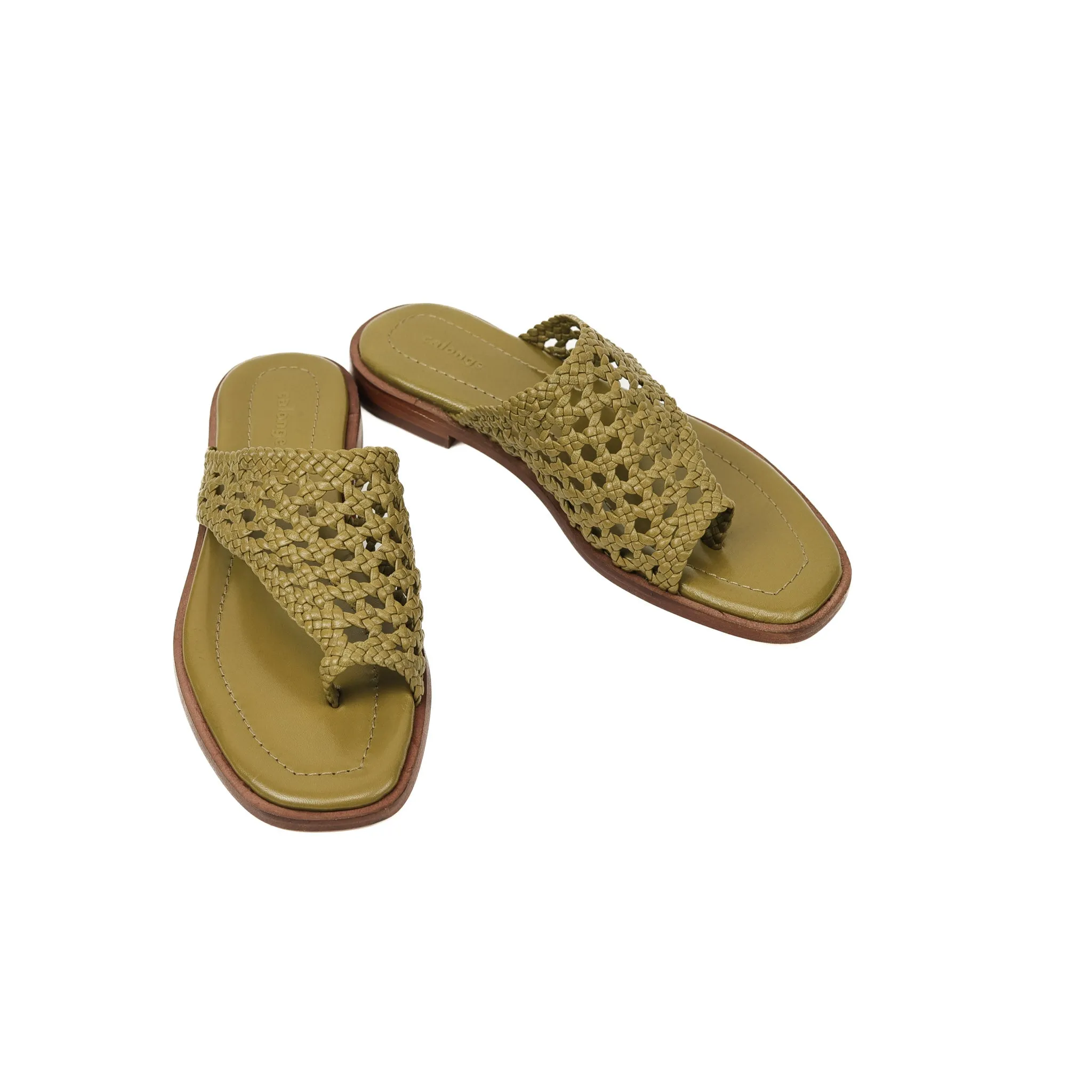 ELODIE 16 SANDAL - MOSS