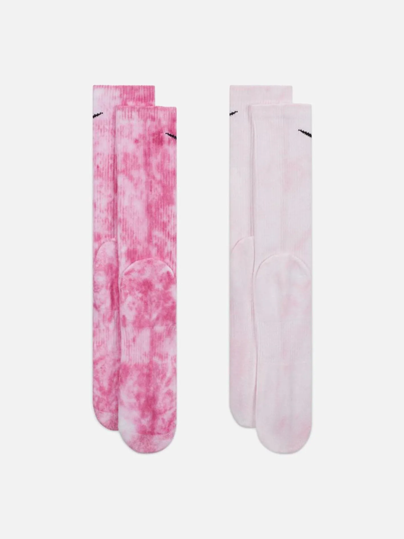 Everyday Plus Cushioned Tie-Dye Crew Socks 2-Pack