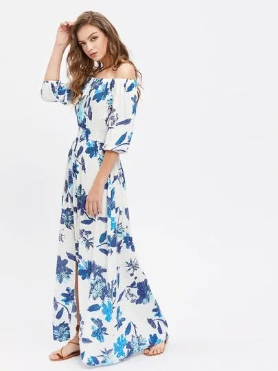 Floral Cover Up Dress
