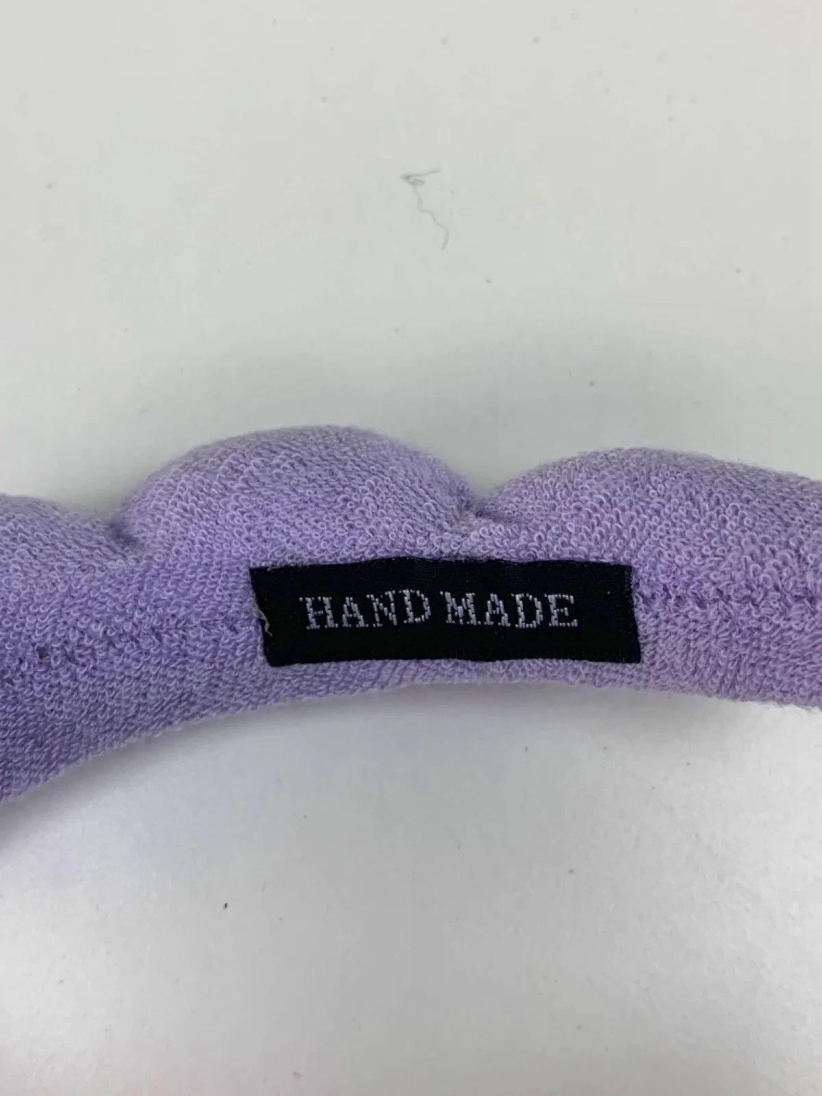Handmade Lilac Puffy Headband One Size