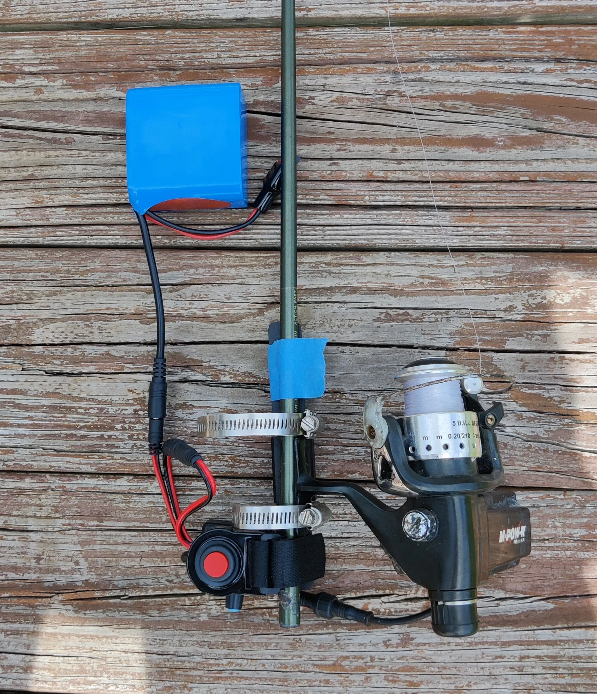 Hands-on Adjustable, Hinged Fish Fighting Rod Holder for Wheelchair Seat