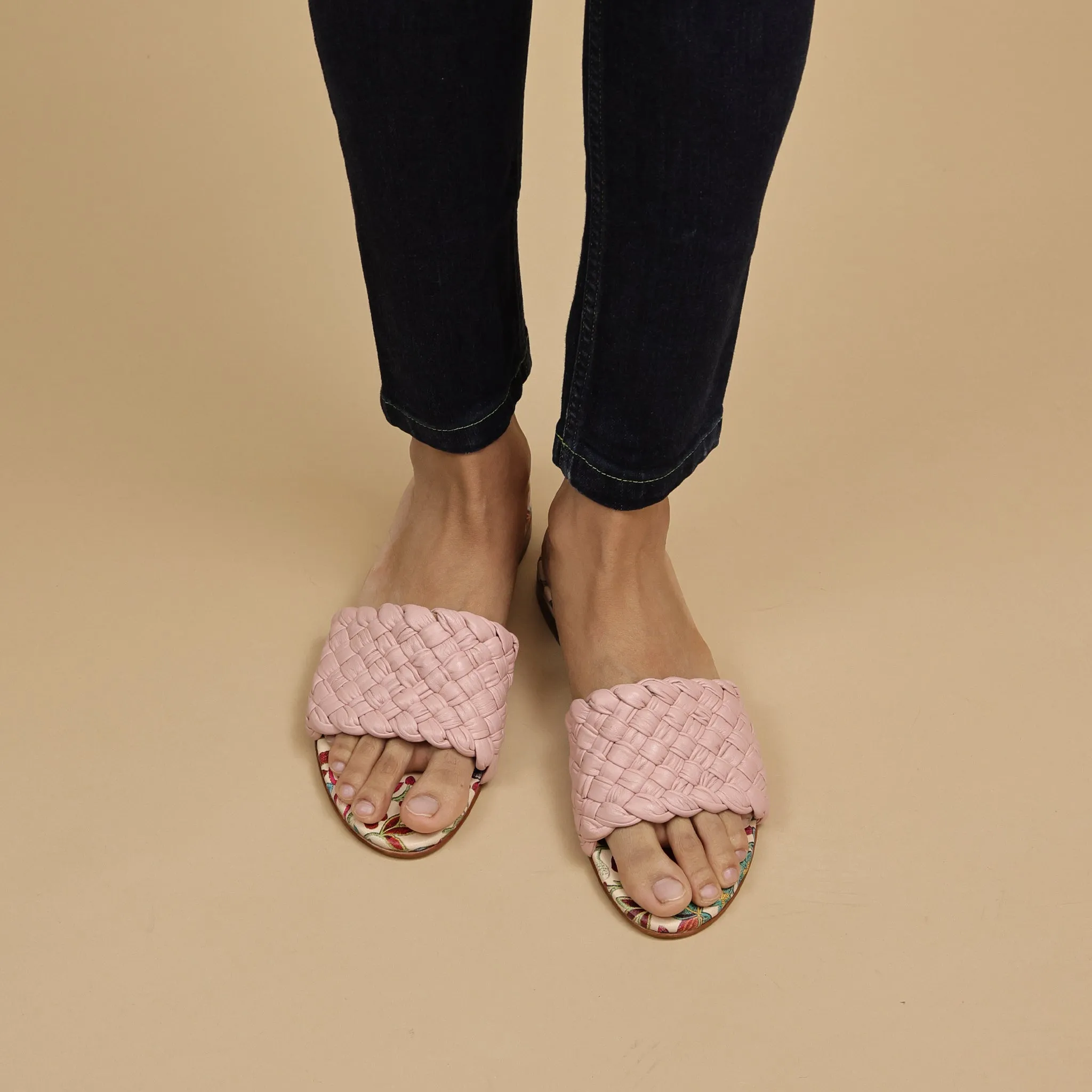 HANNA 78 TUBULAR SANDAL - PASTEL PINK
