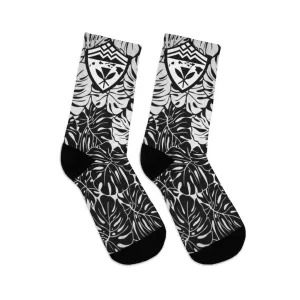 Hawaii Shield Leaf Socks