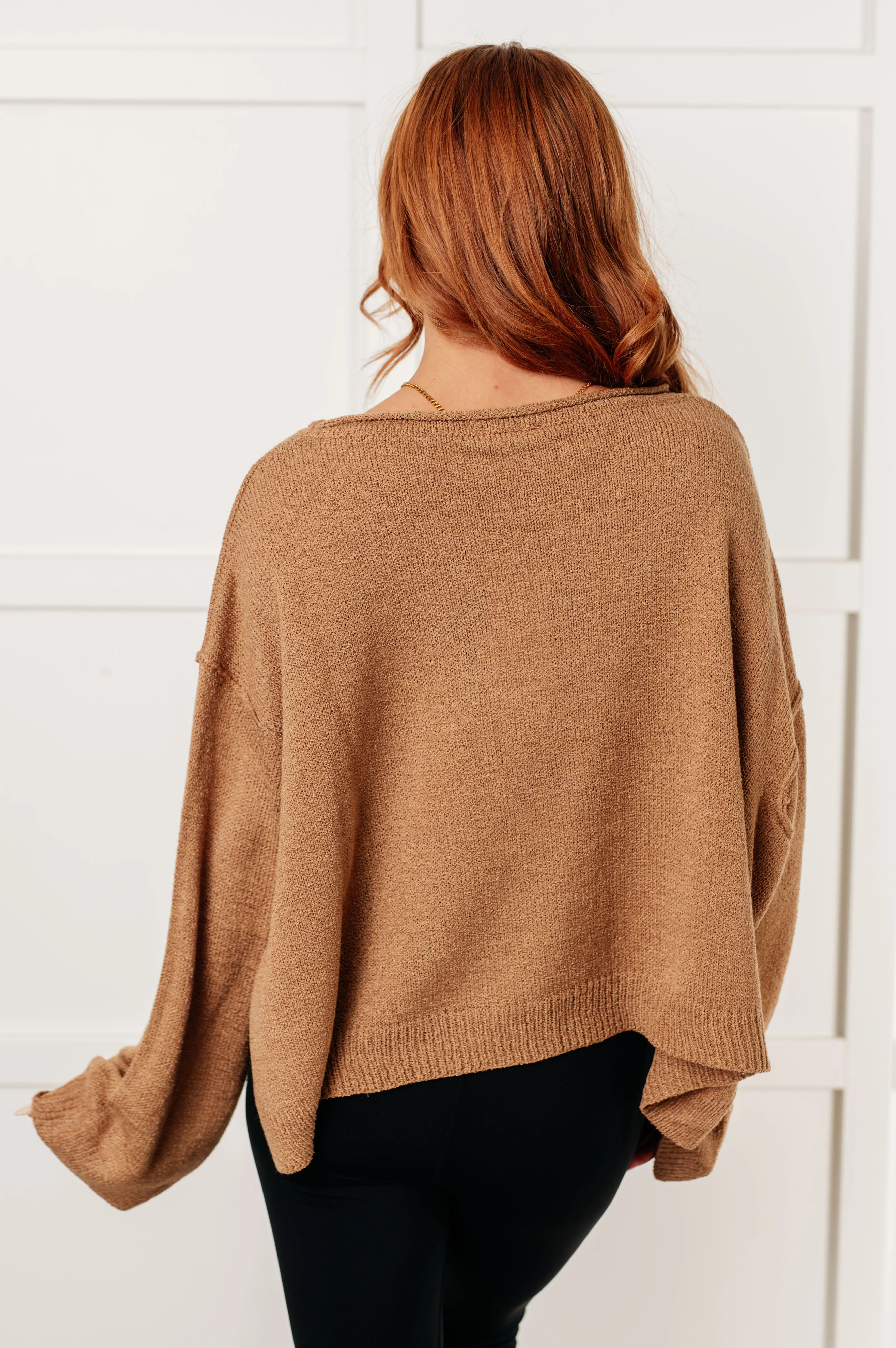 Hazel Blues® |  General Feeling Boatneck Sweater