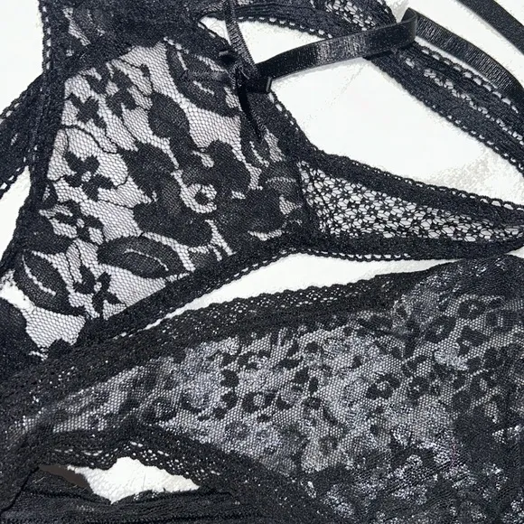 High Waisted Panties black vs pink / love is a drug Silver blackCheetah