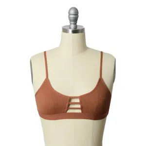 HORIZONTAL STRAP BRALETTE