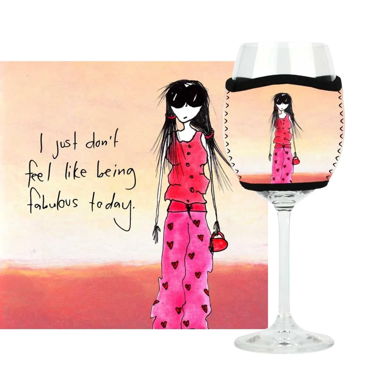 Imagine Ellie White Wine Glass Cooler (Standard)