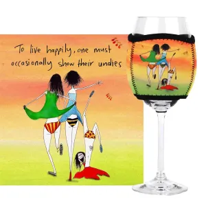 Imagine Ellie White Wine Glass Cooler (Standard)