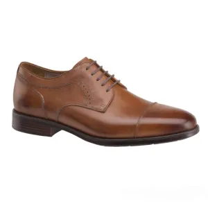 Johnston &amp; Murphy Men's XC4 Branning Cap Toe 15-2726 Tan WP Calfskin Siz…