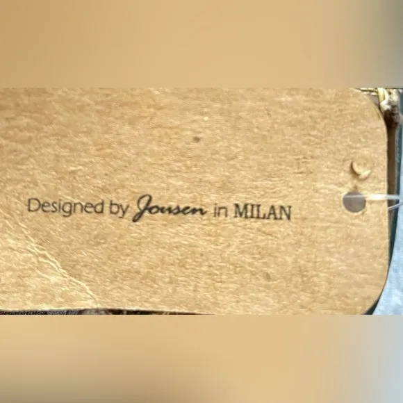 Jousen Milán Mens Size 13 Sandals with Hook and Loop Straps, new with tag