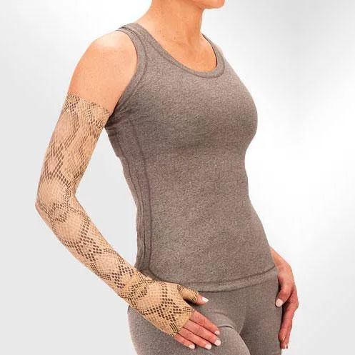 Juzo Soft 2000CG Print Series Armsleeves 15-20mmHg w/ Silicone Top