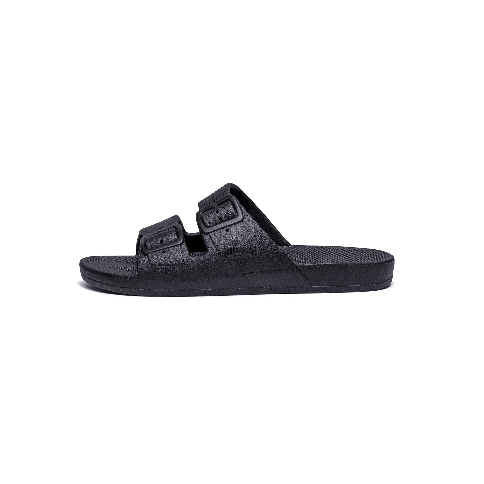 Kids Black Freedom Sandal