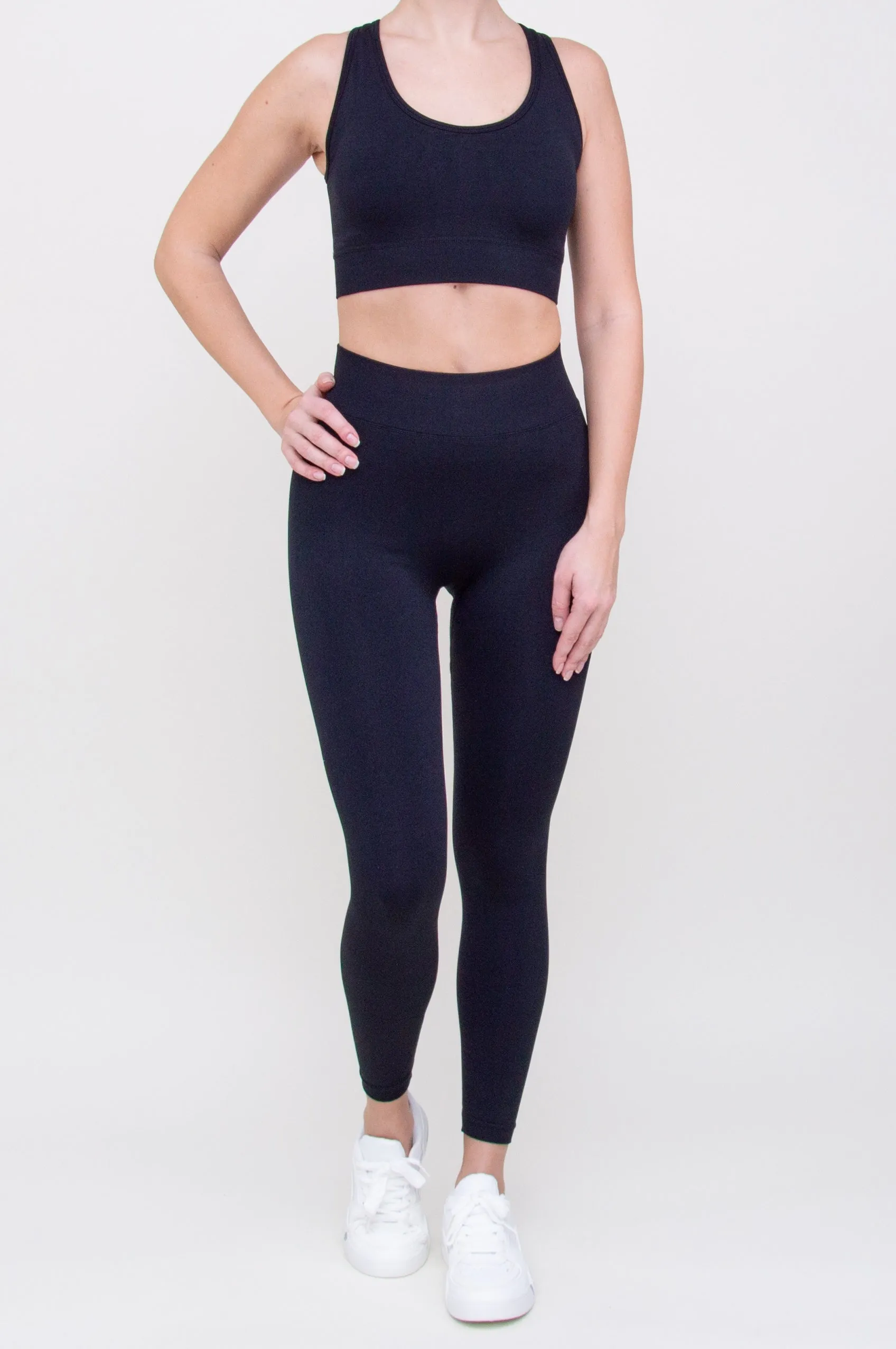 Kostiumas "Strappy Back Black"