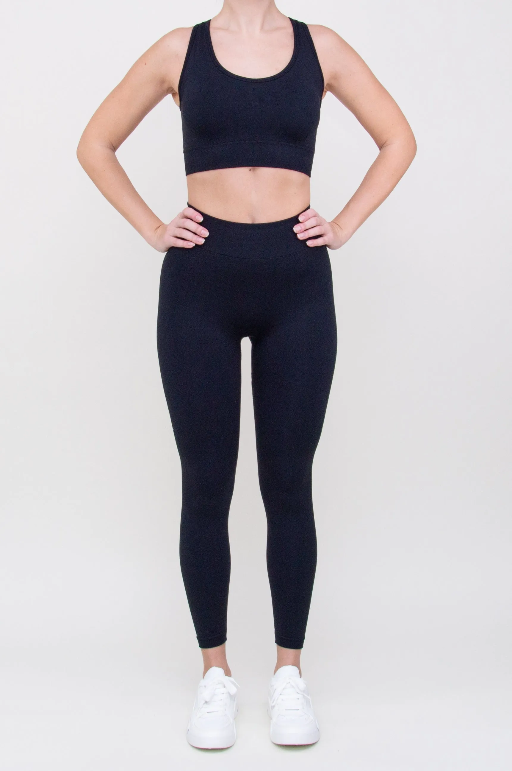 Kostiumas "Strappy Back Black"