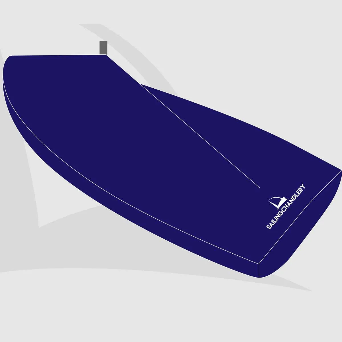 Laser Stratos Boom Up Boat Cover - PVC Blue