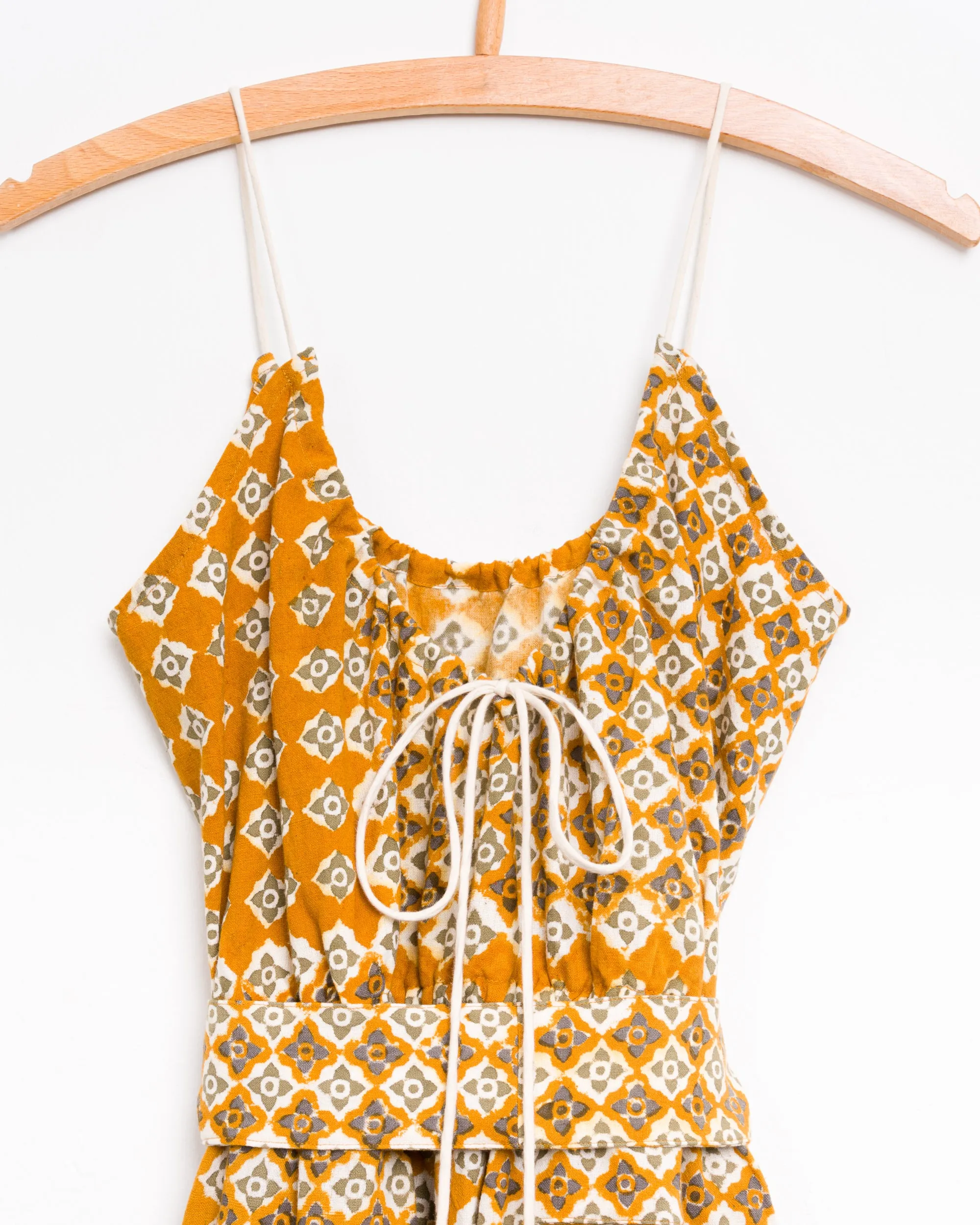 Lila Camisole Jumpsuit in Engineered Umber