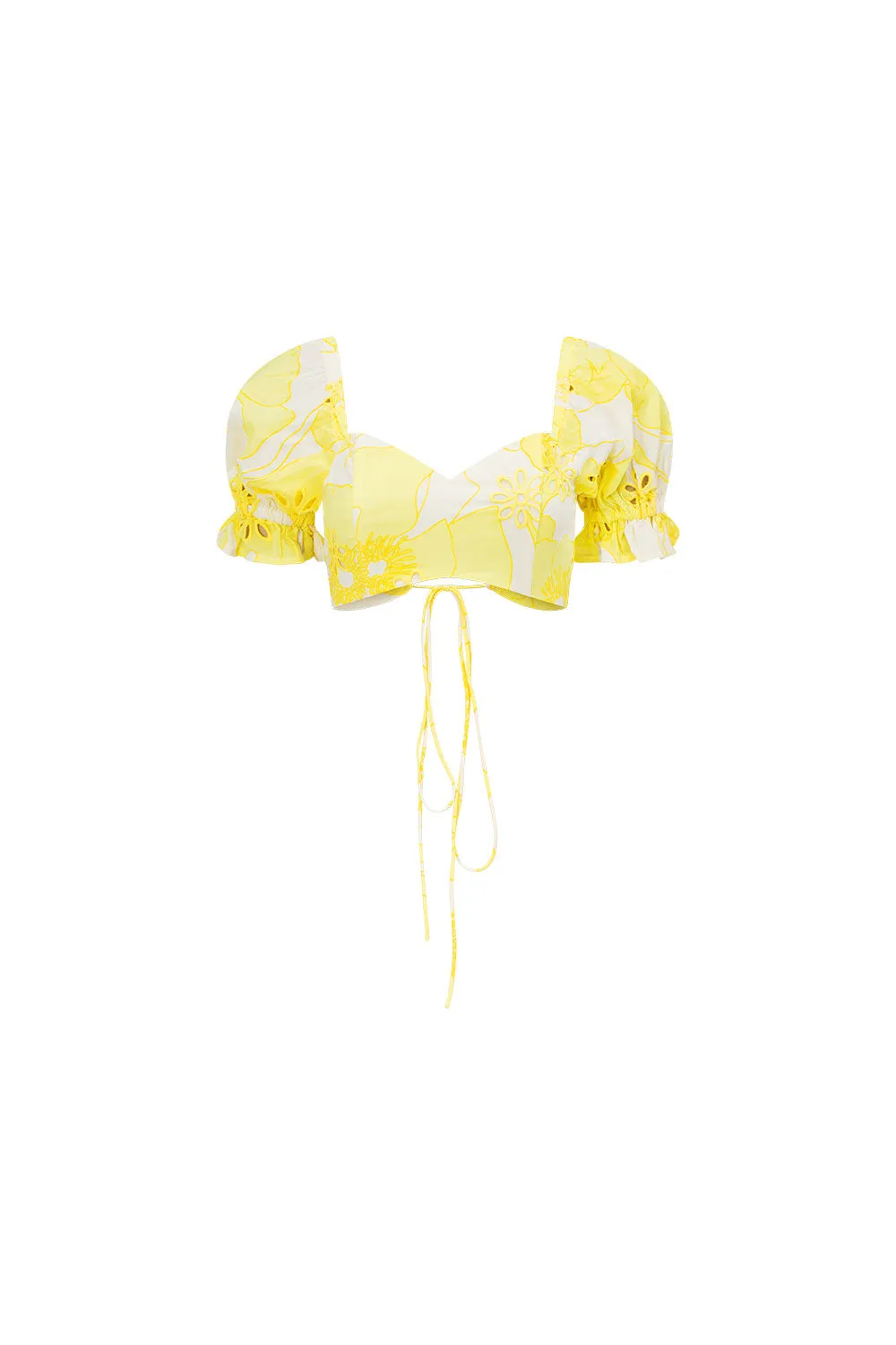 Lupa Top - Lemon Poppy