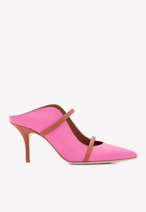 Maureen 70 Nappa Leather Mules