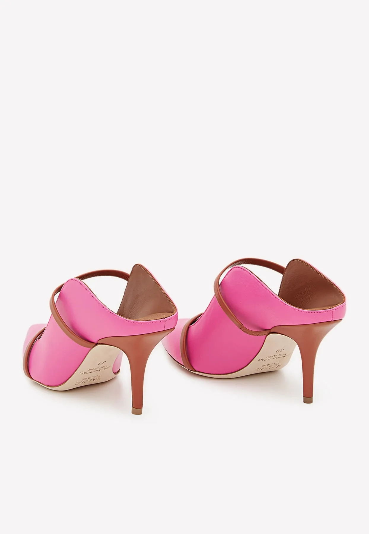 Maureen 70 Nappa Leather Mules