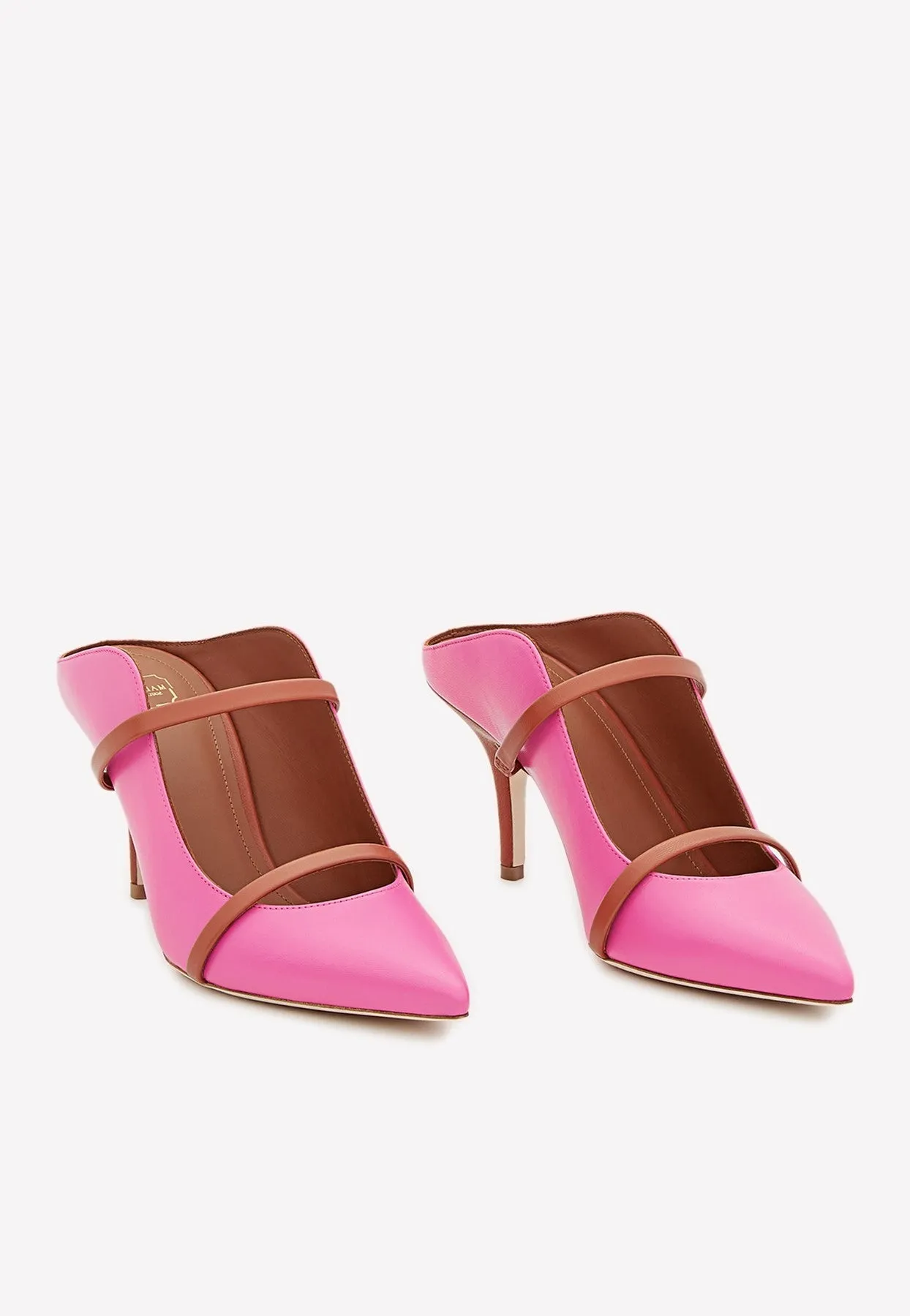 Maureen 70 Nappa Leather Mules